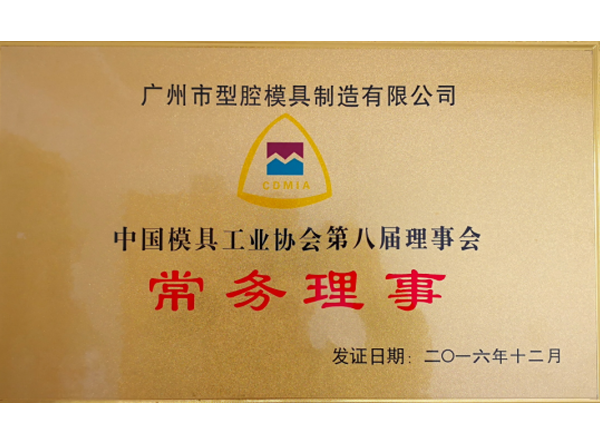 中國模協第八屆常務理事